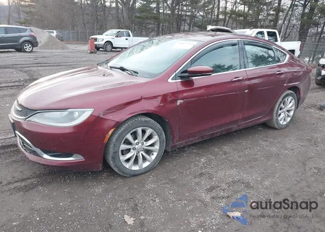 2015 Chrysler 200 C z USA, uszkodzony, nr VIN 1C3CCCCBXFN555783